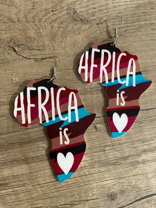Africa Is Love Earrings